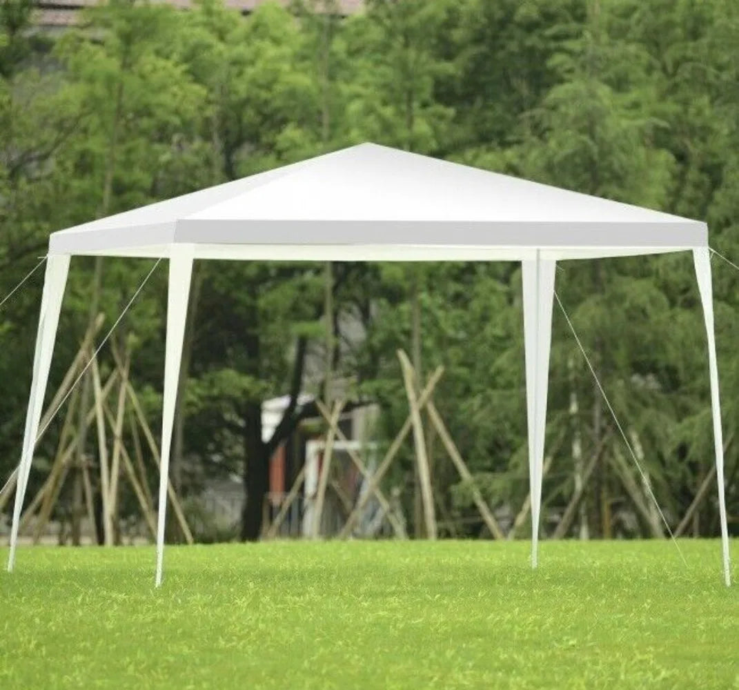 10x10 Feet Outdoor Mobile Gazebo Canopy Tent Events Wedding Party BBQ Patio Hut