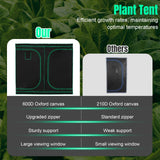 Plant Growing Tent with Observation Window Hydroponic Indoor Grow Tent for Indoor Hydroponics Growing