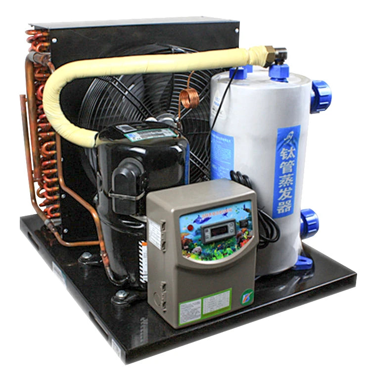 Seafood Cylinder 2P Chiller Fish Pond Aquarium Industrial Water CoolingWater Chiller System