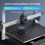 Anycubic Kobra 3 Max 3D Printer Support Multicolor with Up to 600mm/s High Speed Auto Leveling Printer Size 420x420x500mm