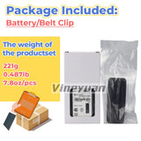 5000mAh PMNN4409AR Type-C USB Replacement Battery for Motorola APX4000 XPR3500 XPR7380 XPR7550 GP338D+ XIR P8660i Two Way Radios