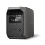 ECOFLOW Solar Generator DELTA 3 Classical Dark 1000, 1024Wh LiFePO4 Battery Portable Power Station, 1800W AC/100W USB