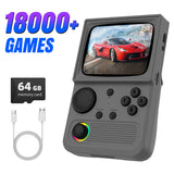 R36T Retro Handheld Game Console 22000+Game 3.5'' HD IPS Screen WI-FI Multiplayer 128G Portable Pocket Video Player Ship From US