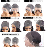 360 Hd Lace Frontal Wigs 13x6 13x4 Lace Wig Straight Human Hair Wigs 5x5 4X4 Glueless Straight Human Hair Wigs For Women 200%