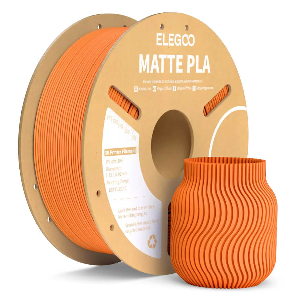 ELEGOO 4KG/5KG/10KG 1.75mm Matte PLA Filament