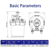 CPF-1500 Fish Tank External Filter Barrel Fish Pond Water Circulation System Plastic Pond Filter Bucket Eco-Friendly