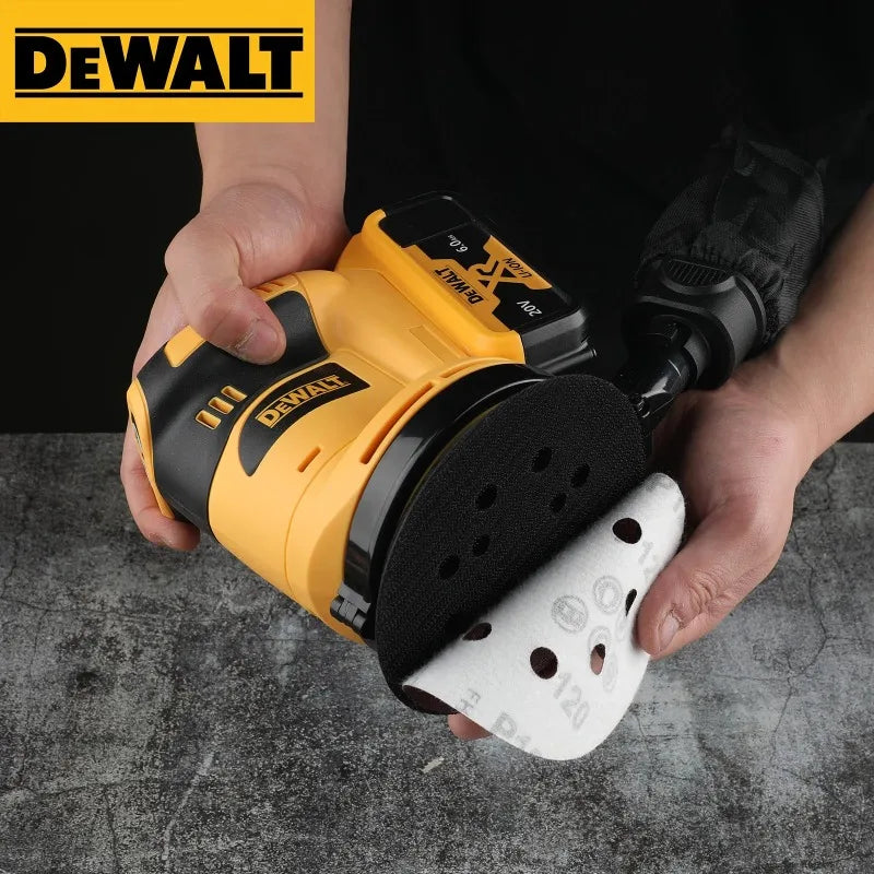 DEWALT Orbital Sander Speed Dust Collection for Heavy-Duty Wood Polishing in Construction  Workshop Tool For DEWALT Battery