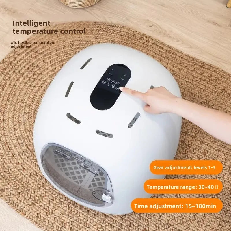 automatic pet drying box, special dryer for cat and dog pet store, silent small household bath