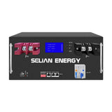 Selianenergy DIY Kits Box 48V 100Ah/105Ah LiFePO4 Battery Case With 16S 100A BMS for Solar Energy Storage For DIY 5kwh PL Stock