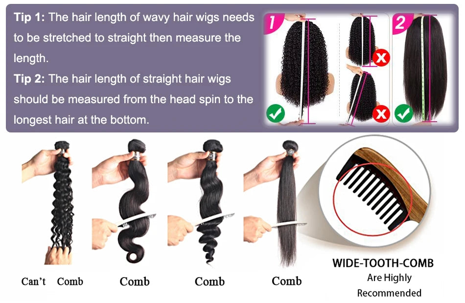 13X4 13X6 Water Wave Hd Transparent Lace Front Wigs Deep Wave Lace