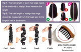 13X4 13X6 Water Wave Hd Transparent Lace Front Wigs Deep Wave Lace