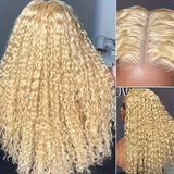 30 32 Inch 613 Loose Deep Wave 13x6 HD Lace Frontal Wigs Curly Brazilian