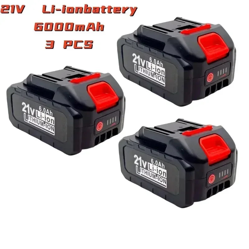 21V3AH6AH9AH rechargeable lithium-ion battery for Makita 18V/21V B series electric tools, chainsaw, impact wrench, angle grinder