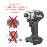 2026 Makita DTD173/DGA404 18V Brushless Cordless Impact Driver & Angle Grinder Rechargeable Power Tool Set