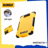 DEWALT DWST82732-1 TSTAK Clipboard - LED Light, Internal Organizer, Metal Clip, Rubber Bumpers, TSTAK Compatible for Jobsite