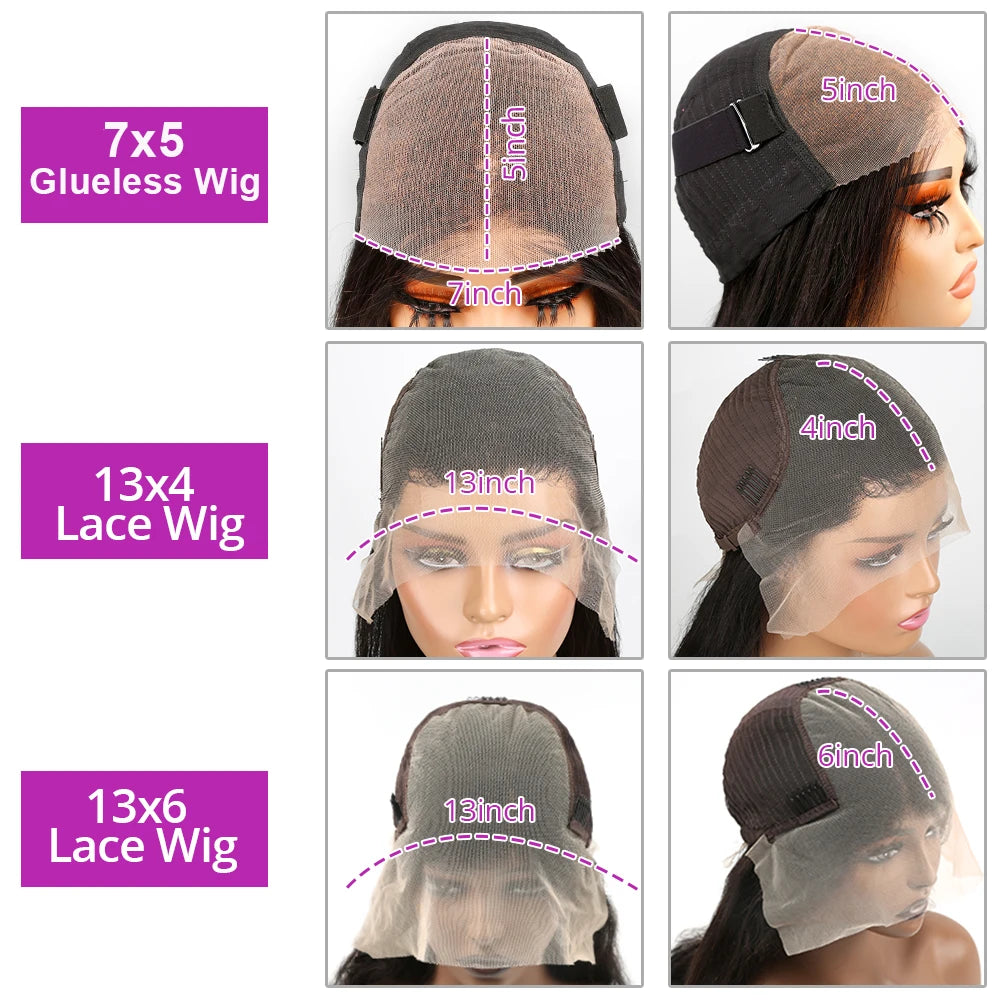 Short Bob Deep Water Wave 13x6 Hd Lace Frontal Wigs 7x5 Glueless Curly Wigs Human Hair Wig For Women 250% Density 14 16 Inch