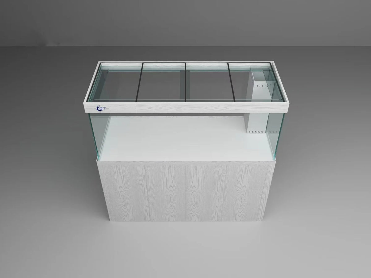All-in-One AquariumWholesale New Style Clear Glass Fish Tank With Cabinet And Accessories Eco-Friendly Aquarium For Outdoor & Li