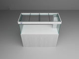 All-in-One AquariumWholesale New Style Clear Glass Fish Tank With Cabinet And Accessories Eco-Friendly Aquarium For Outdoor & Li
