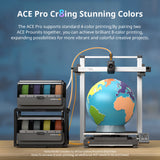 ANYCUBIC Kobra 3 Max Combo FDM 3D Printer Up to 600mm/s Maximum Print Speed Massive Build Volume 500*420*420mm Smart APP Control