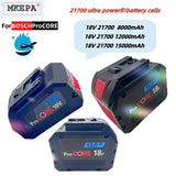 21700 18V ProCORE battery replacement 18V, suitable for Bosch 18V cordless tool BAT609 BAT618 GBA18V 21700 high-power 5C
