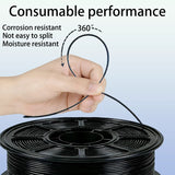 Spoolite 5KG PETG 3D Printer Filament 1.75MM Multi-color High Toughness Eco-Friendly Universal For All FDM 3D Printers Fast Ship