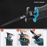 Makita Wireless and Brushless Reciprocating Saw, Multifunctional Outdoor Electric Tool, Handheld Electric Saw for Makita battery