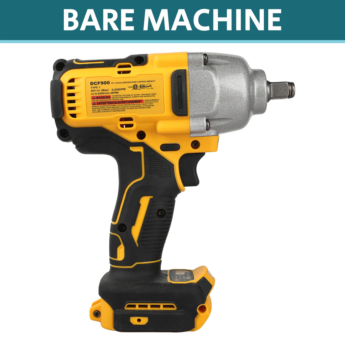 DeWALT DCF900/921/922 Brushless Impact Wrench  20V Power,Pressure-Driven Speed,Double Safety&Ergonomic Design