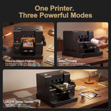 A4 A3 UV Printer UV Flatbed Printer with Varnish for Phone Case Bottle Acrylic Glass UV DTF Sticker Printing Machne US/EU Stock