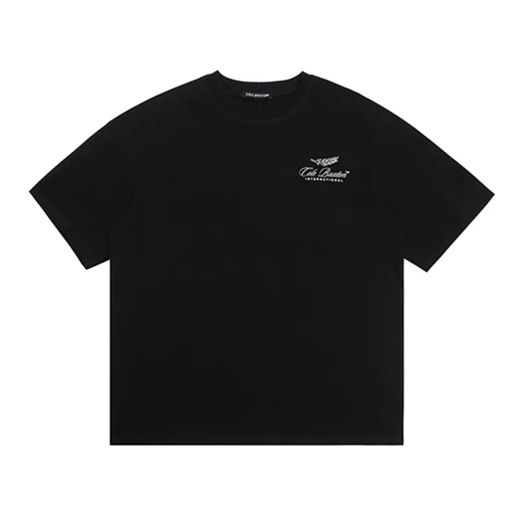Classics Cole Buxton Simple Short Sleeve Men's Couple Ins Spring and Summer Loose Trend T-Shirt Women's CB Short Sleeve