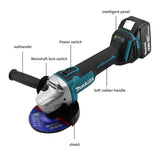 Original MachitaDGA404 125mmbrushlessangle grinding wheel for lithium-ion batterywirelesscutting and grinding Machita18Vbattery