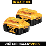 DeWALT MAX FlexVolt 20V/60V Original Battery 6Ah 9Ah Compatible with DCB606 DCB205 DCB206 DCB209 DCB182 Power Tool for 20V Tools
