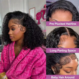Curly Bob Wig Human Hair 4x4 HD Lace Glueless Wig Deep Wave Pre Plucked 5x5 Glueless Bob Wigs Brazilian Human Hair Ready To Wear