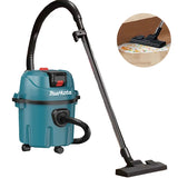 High Power Cordless Industrial Wet Dry Vacuum Cleaner Strong Suction Drum Canister for Construction Cleanup Warehouse Car Wash