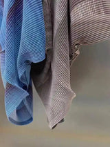 GVUW Pleated Color Block Irregular T Shirt Women Lapel Batwing Sleeve Loose Fashion Chic Style New 2025 Female Tops 17G9499