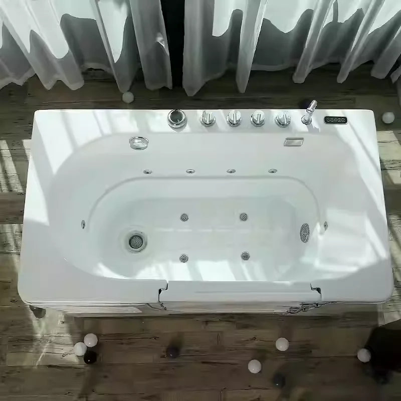 USMILEPET Large Dog Spa Bathtub, Pet Bathtub with Surf Massage, Ozone and Milk Bath for Pet Grooming Salon