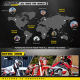 PowerZone Custom Sticker Graphics for KTM RC 250 RC 390 2014 2015 2016 SUPERMOTO Backgrounds Decals Racing Vinyl Sticker Kit 01
