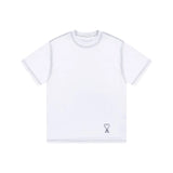 New European and American Trendy Men's Fashionable Casual Short Sleeved T-shirt, Solid Color T-shirt, Men's Summer Sports Tops