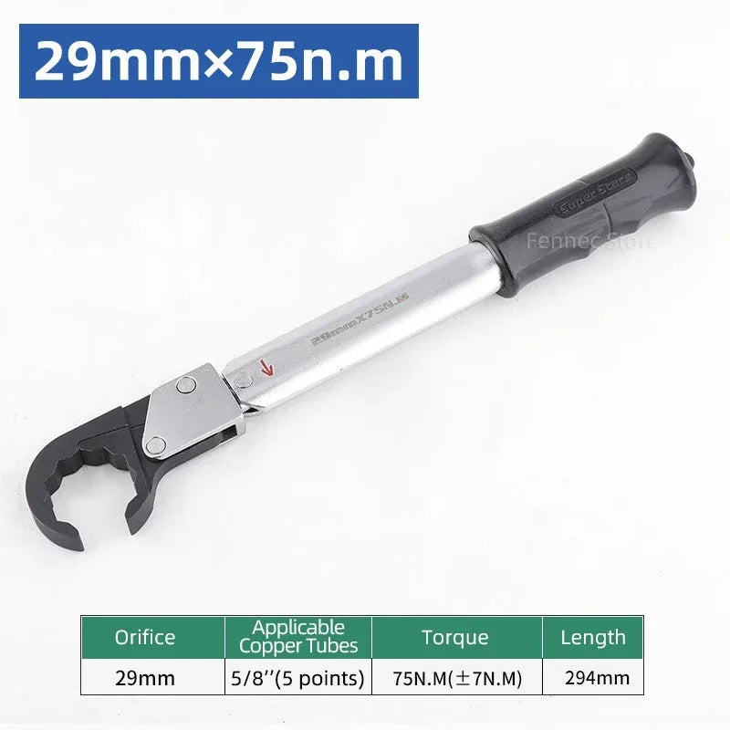 Ratchet Torque Wrench Apark Plug High Precision Open Type Wrench Set Air Conditioning Repair Tool Set ST-02L