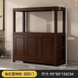 Fish tank rack integrated large living room dedicated multi-layer floor storage