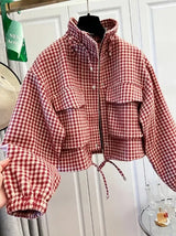 Women's Short Workwear Jacket 2026 Autumn New Loose-Fit American-Style Coat