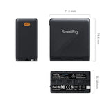 SmallRig NP-F970 10500mAh USB-C Rechargeable Camera Battery for Sony Nikon Cameras for LED Video Light 4469 4576 4577