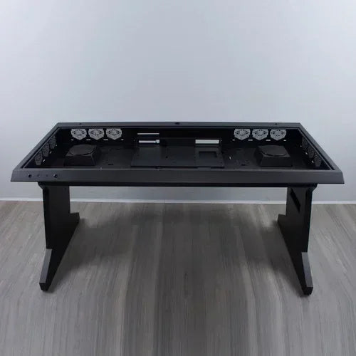 Computer Case Integrated High-End Cool Special-Shaped Game Tables Built-in Fully Transparent Large Case Computer Desk