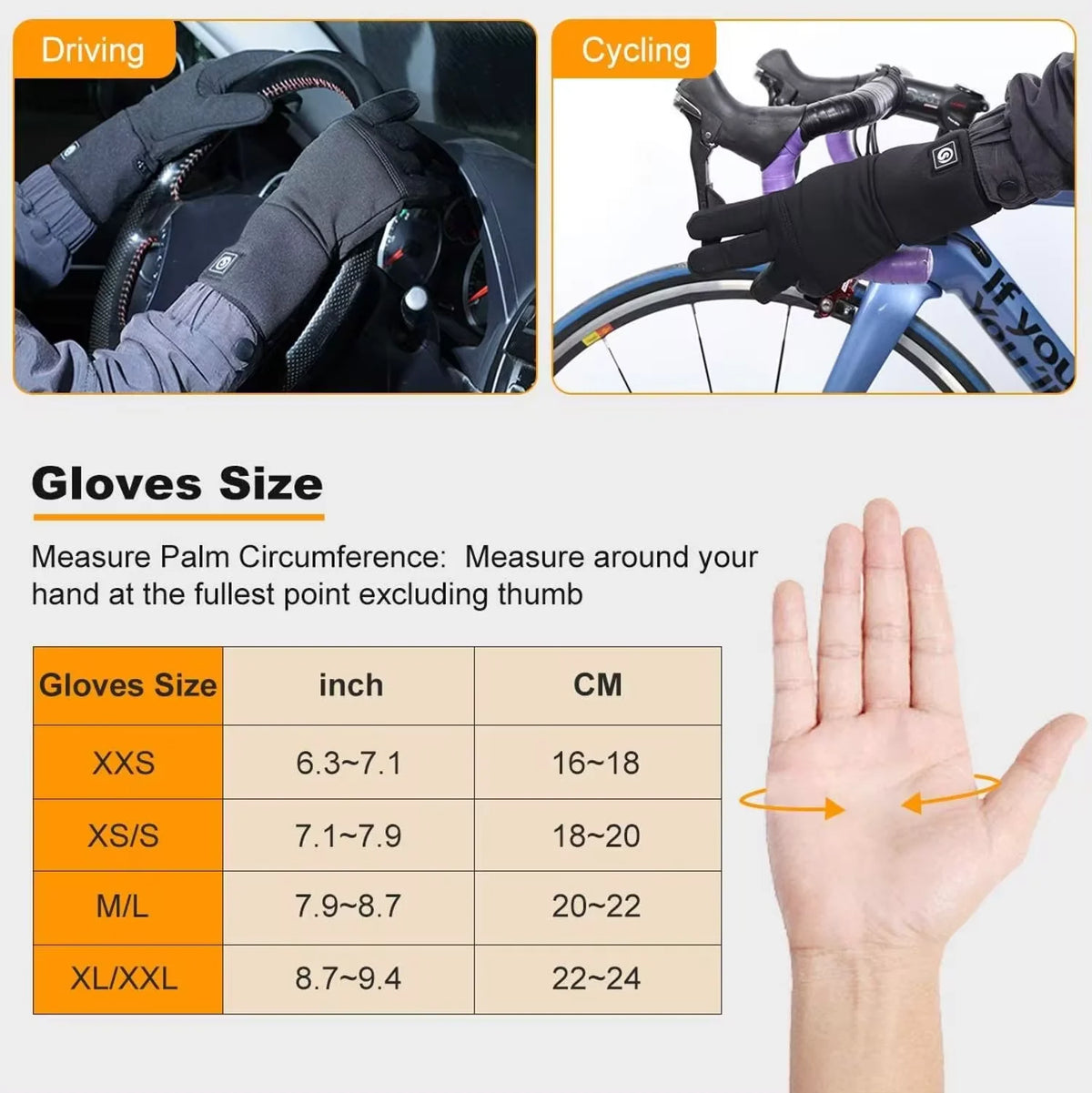 Savior Heat Electric Heated Glove Liners for Men Women Rechargeable Battery Heating Riding Ski Snowboarding Cycling Thin Gloves