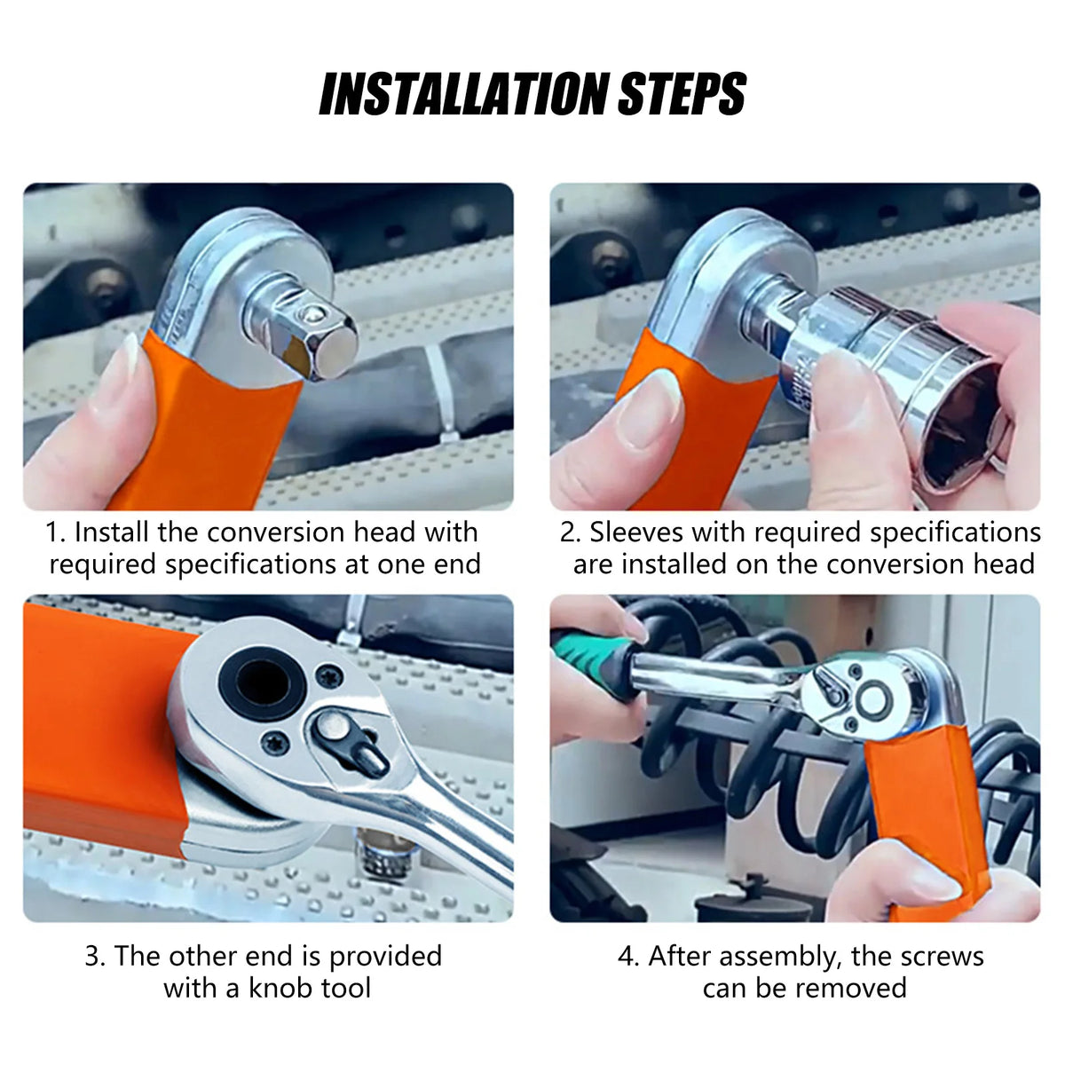 Professional Drive Ratchet Wrench Household Multifunctional Repair Tool