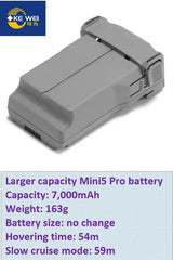 Large Capacity Refitting Battery 5200mAh ~ 8400mAh for DJI Mini3, Mini3 Pro & Mini4 Pro & Mini5 Pro Drone for Drone Fans
