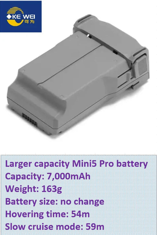 Large Capacity Refitting Battery 5200mAh ~ 8400mAh for DJI Mini3, Mini3 Pro & Mini4 Pro & Mini5 Pro Drone for Drone Fans