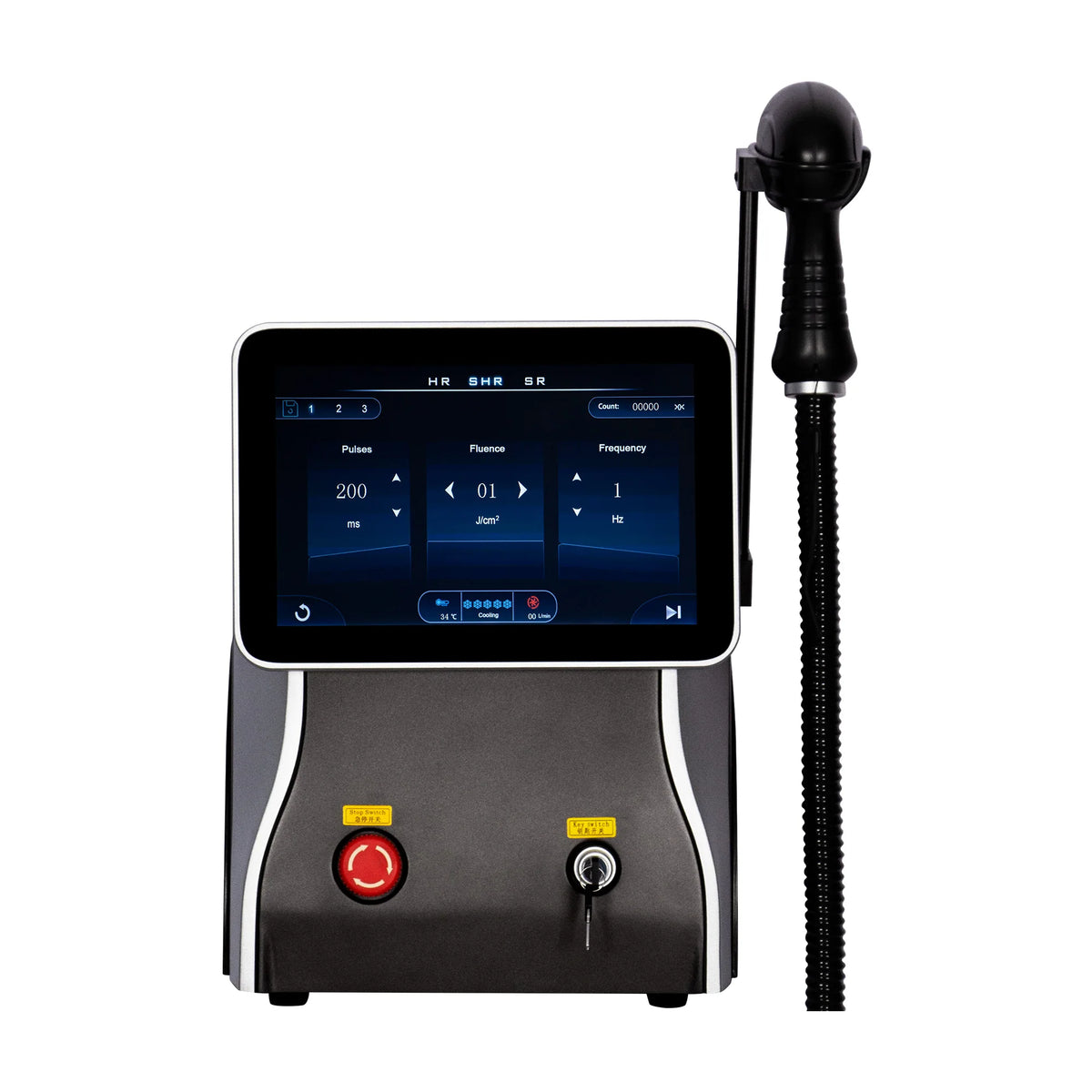 High Power 808 Laser Hair Removal Device 4 Wavelengths 755/808/940/1064 Diode Laser Hair Removal Machne Full Body Hair Removal