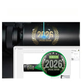 Brand new and original 3D printer accessories for Bambu lab H2D/H2C/H2S laser Edition rotating shaft attachments