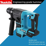 Makita HR140D18V Cordless Brushless Rotary Hammer Drill 3-Mode Electric Hammer for Concrete Metal Wood with LED Light Power Tool