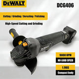 DEWALT DCG406 20V Max XR Cordless 6.0Ah 125mm Angle Grinder M14 Spindle 9000 RPM for Construction DIY Industrial Use